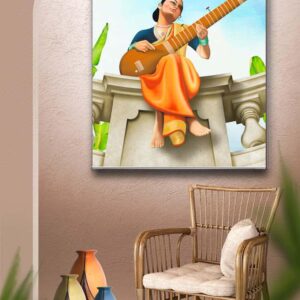 Saraswati Sitar Roller Blind