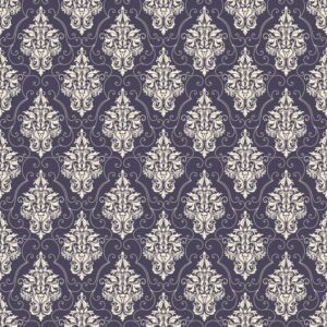 Regal Fleur Midnight Wallpaper,